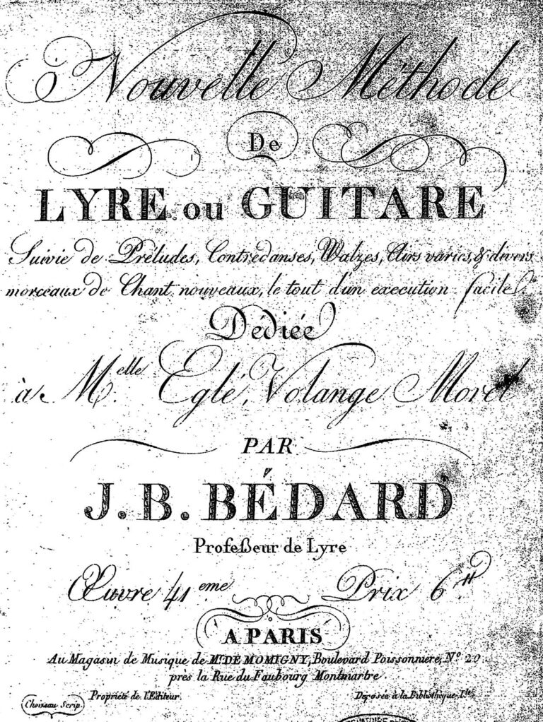 J. B. Bédard, Méthode